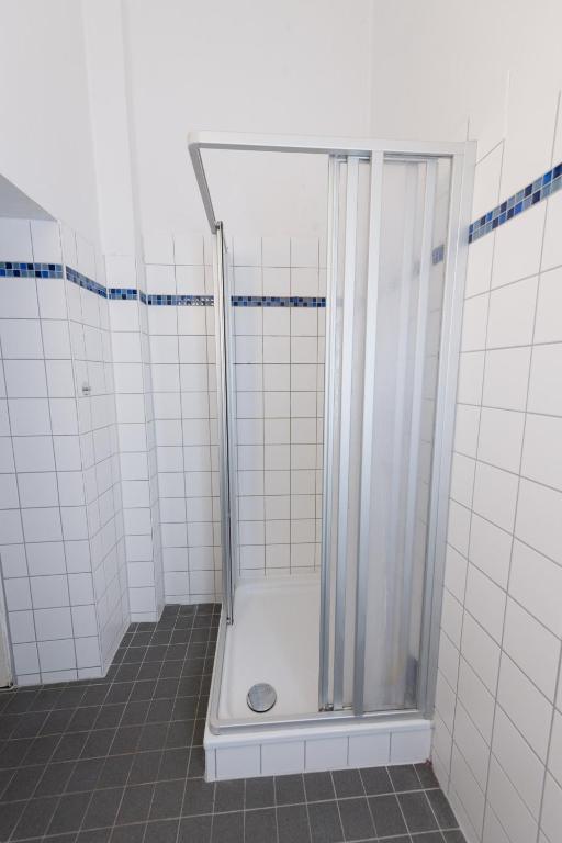 Koupelna v ubytování BackpackerBerlin