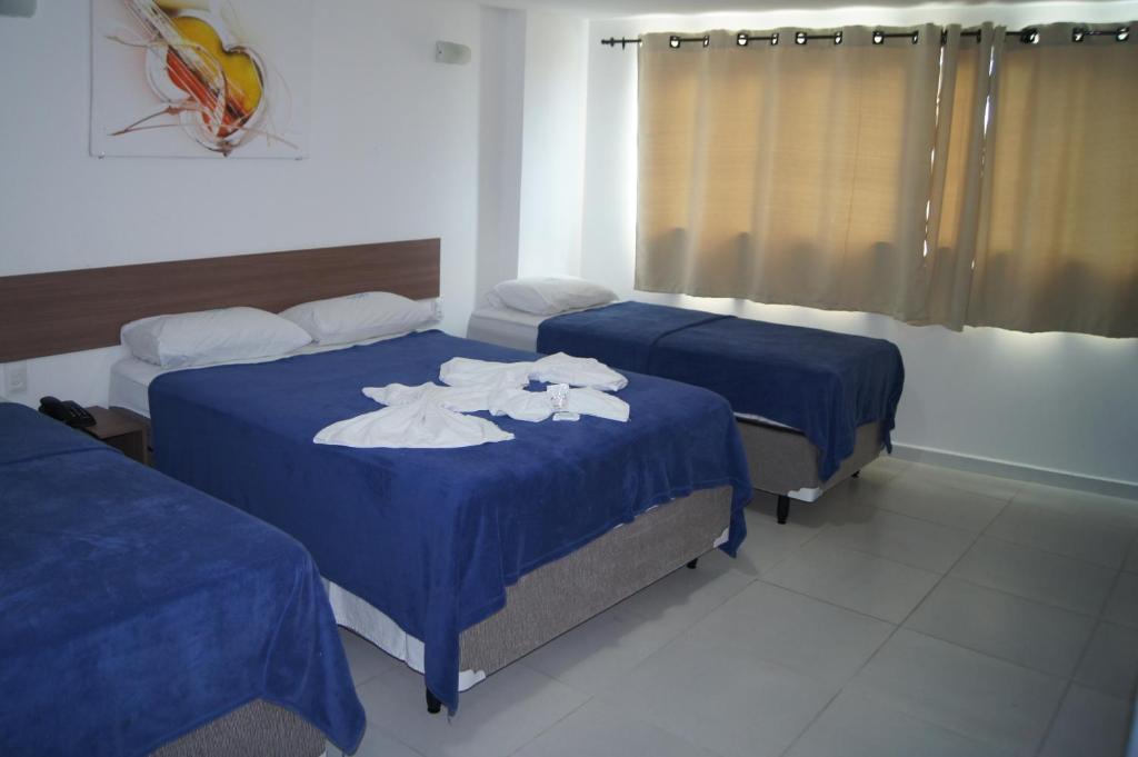 Anjos Praia Hotel - Habitación Cuádruple De Confort