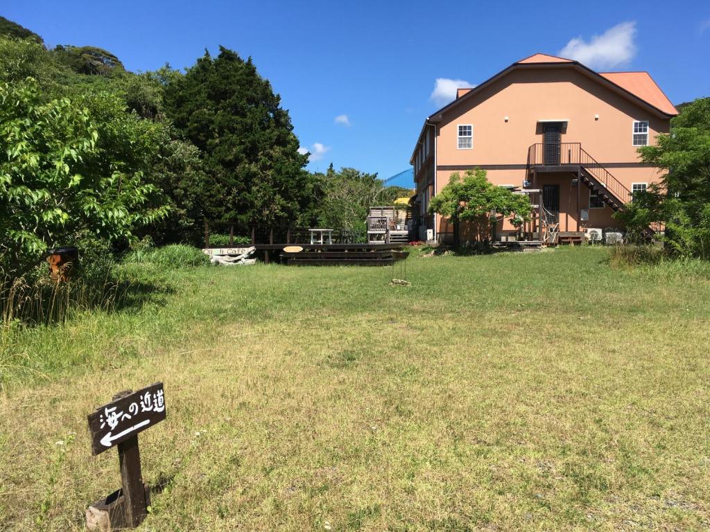 Zahrada ubytování Oli Oli Guesthouse