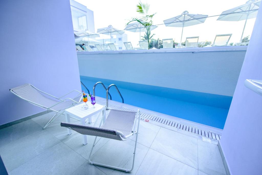 Eleana Hotel - Chambre Double Avec Accès Direct à La Piscine (adultes Uniquement)