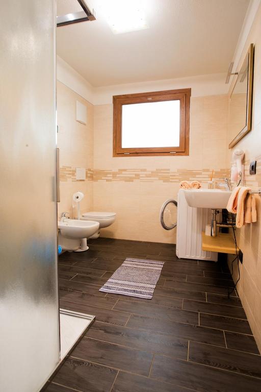 Koupelna v ubytování Steinbock B&B - Apartaments