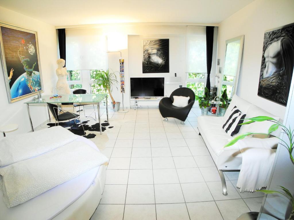 TV a/nebo společenská místnost v ubytování Apartment Irene - Casa Centro