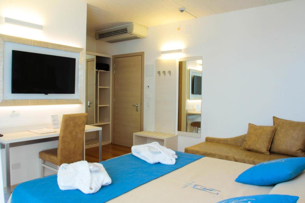 Postel nebo postele na pokoji v ubytování Hotel Hollywood***S