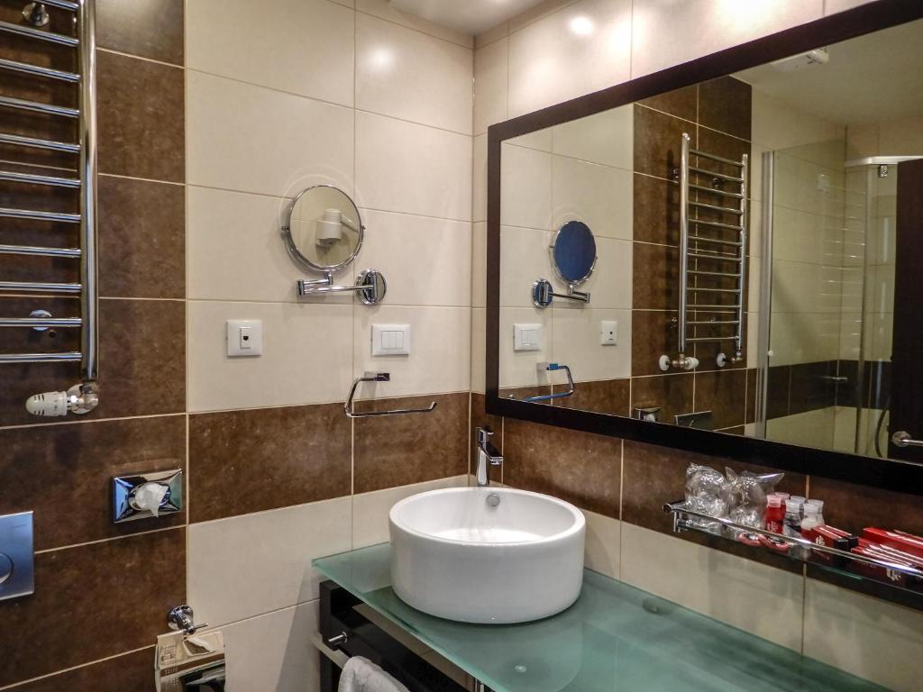Kúpeľňa v ubytovaní Hotel Diplomat