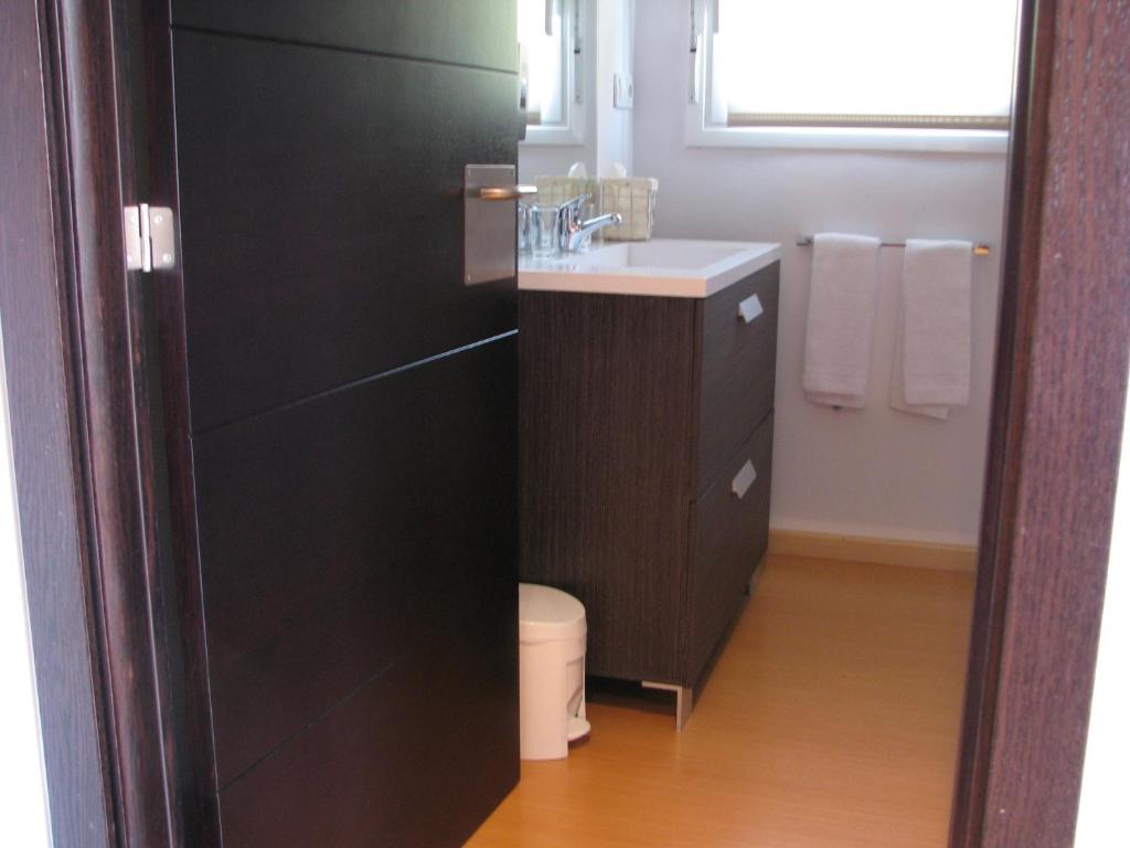 Koupelna v ubytování Hotel Elizalde