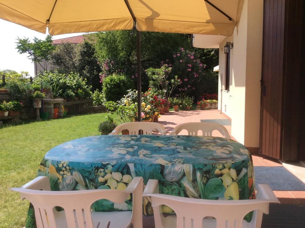 Zahrada ubytování Casa Vacanze All'Orizzonte Duino