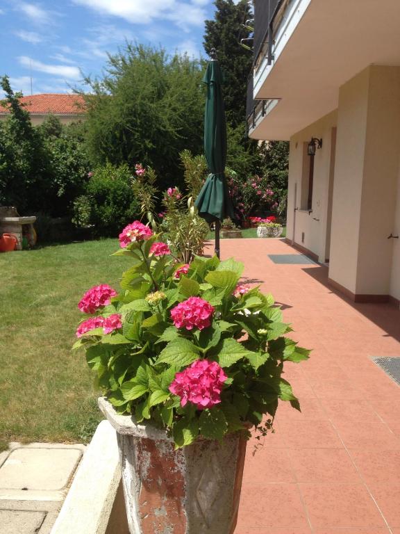 Zahrada ubytování Casa Vacanze All'Orizzonte Duino