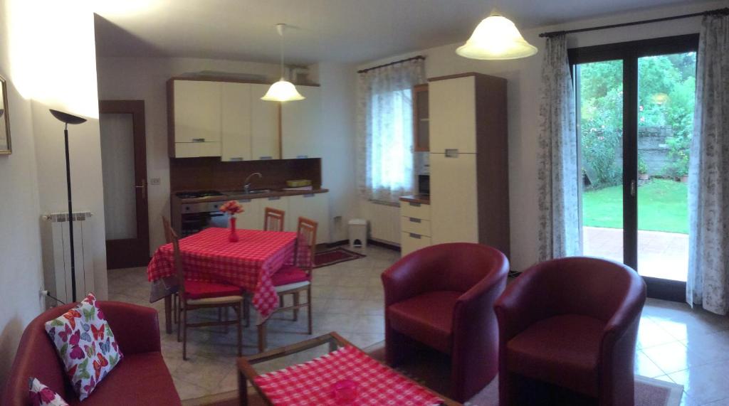 Posezení v ubytování Casa Vacanze All'Orizzonte Duino