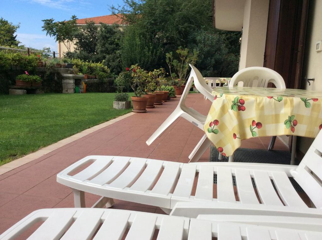 Zahrada ubytování Casa Vacanze All'Orizzonte Duino