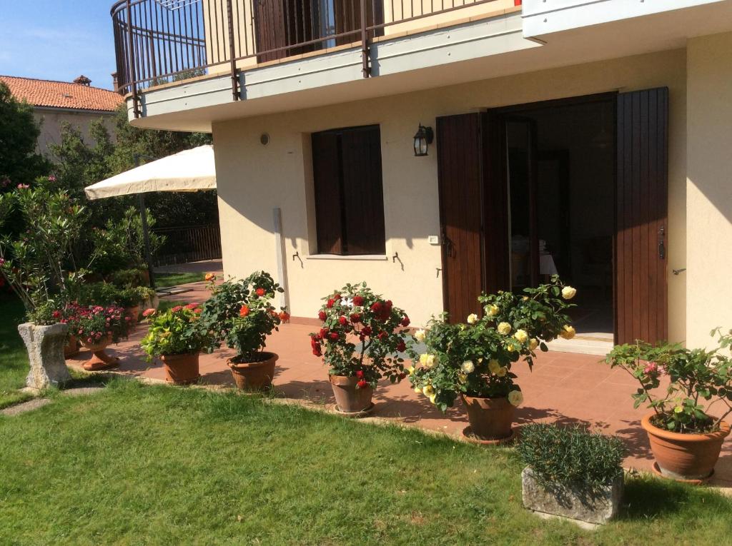 Zahrada ubytování Casa Vacanze All'Orizzonte Duino