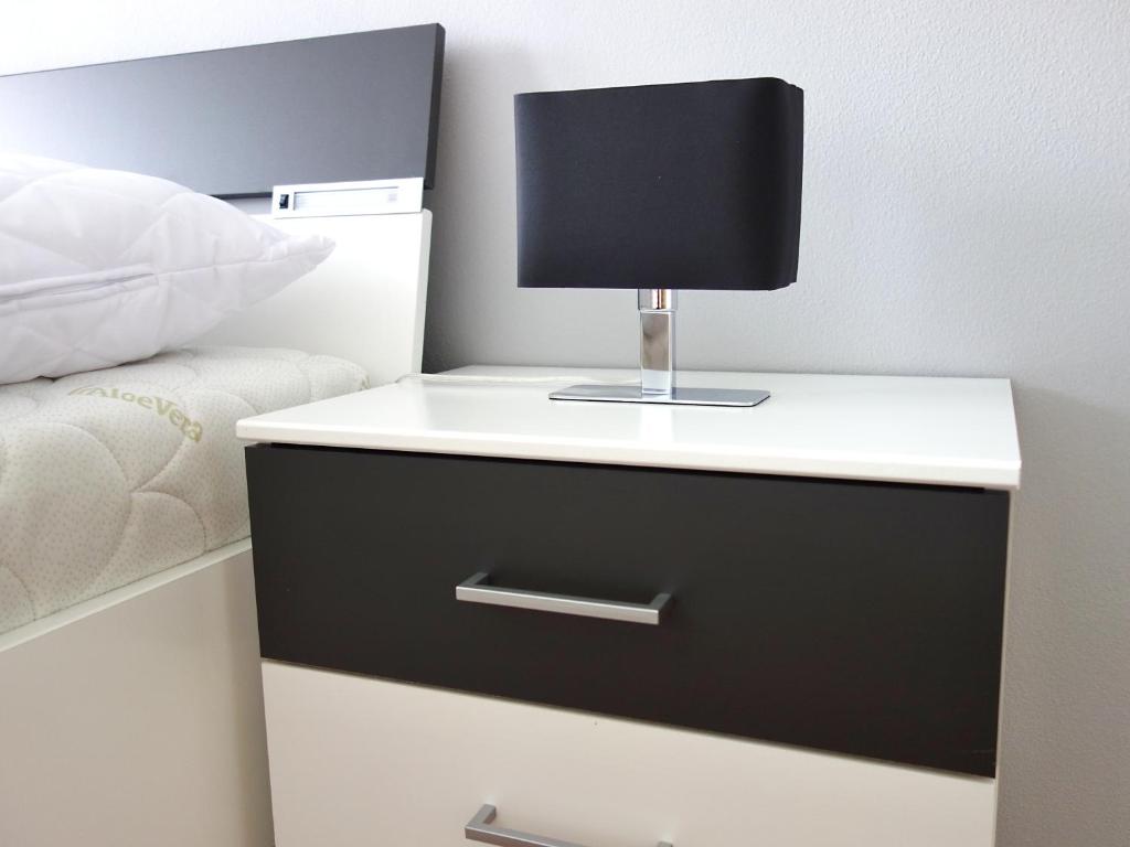 TV a/nebo společenská místnost v ubytování Apartmán s výhľadom na Tatry