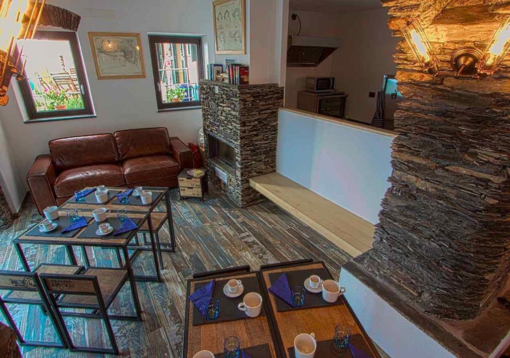 Posezení v ubytování Oltremare Guest House