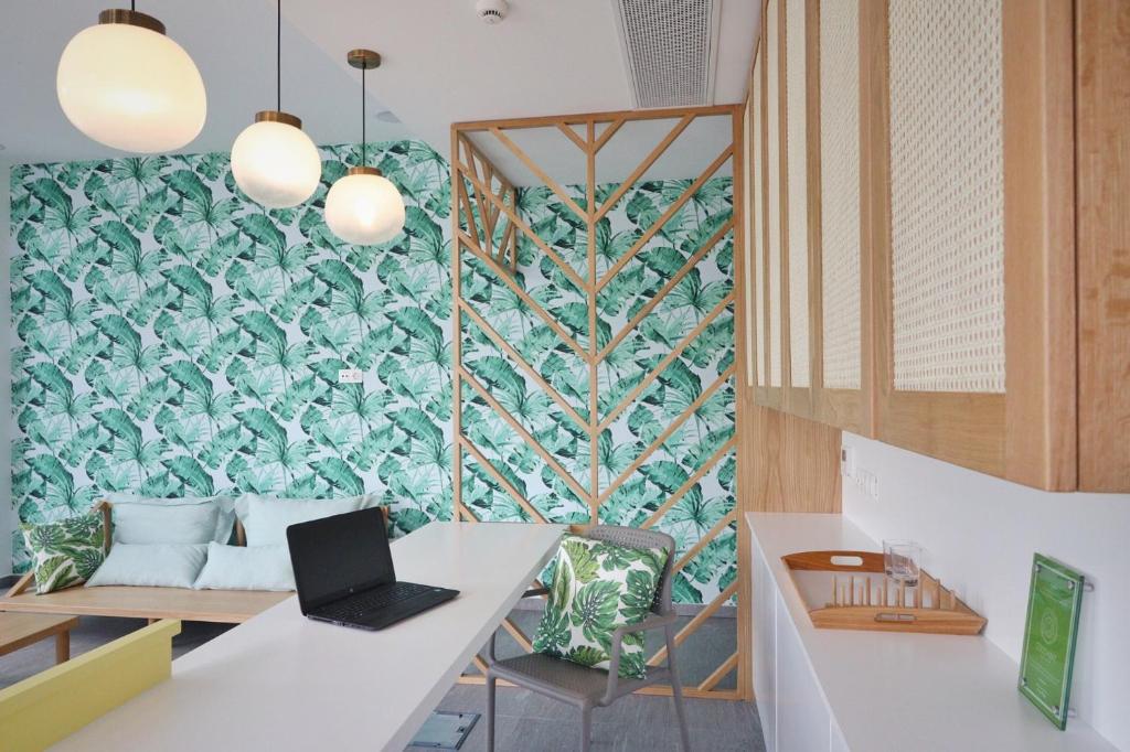 Postel nebo postele na pokoji v ubytování Suites Sole