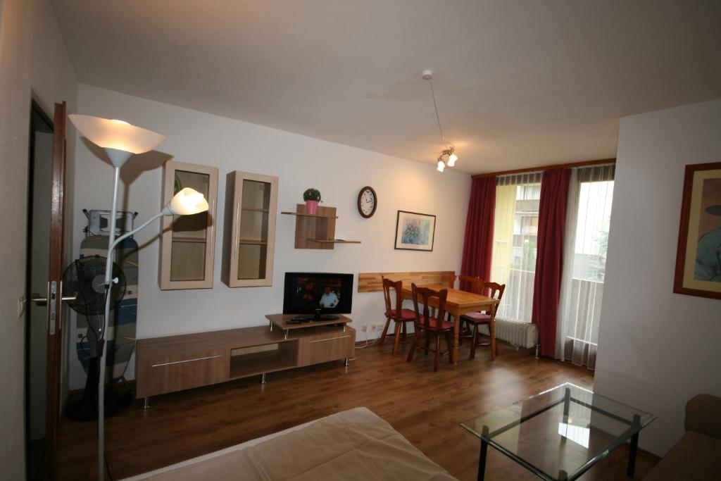 Posezení v ubytování Appartements Domizil