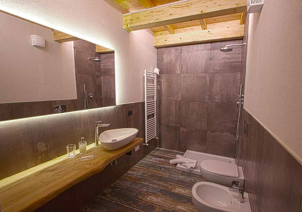 Koupelna v ubytování Oltremare Guest House