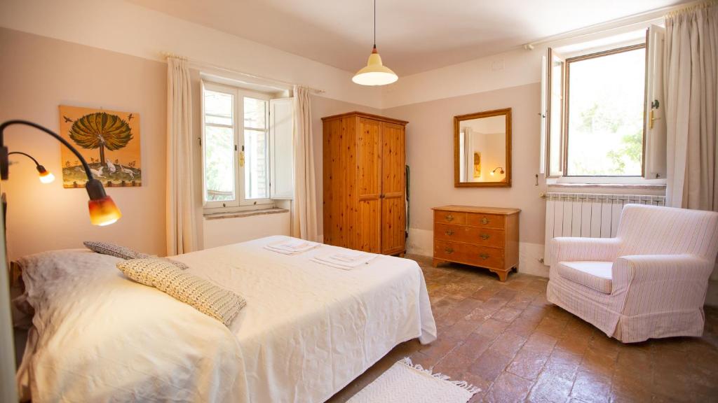 Postel nebo postele na pokoji v ubytování Casa Rosa
