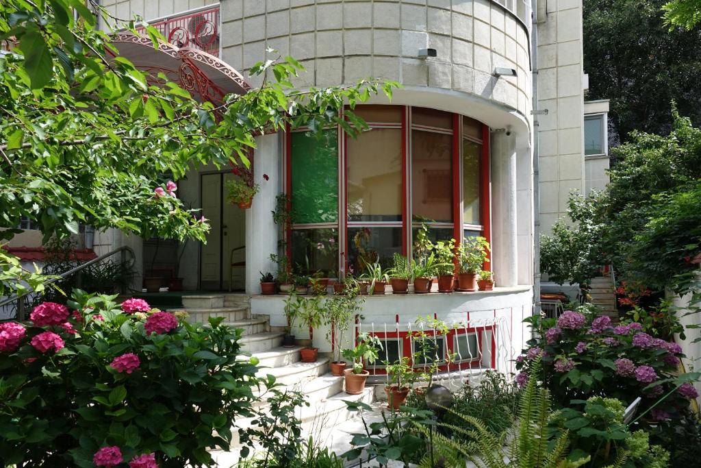 Zahrada ubytování Vila A&B