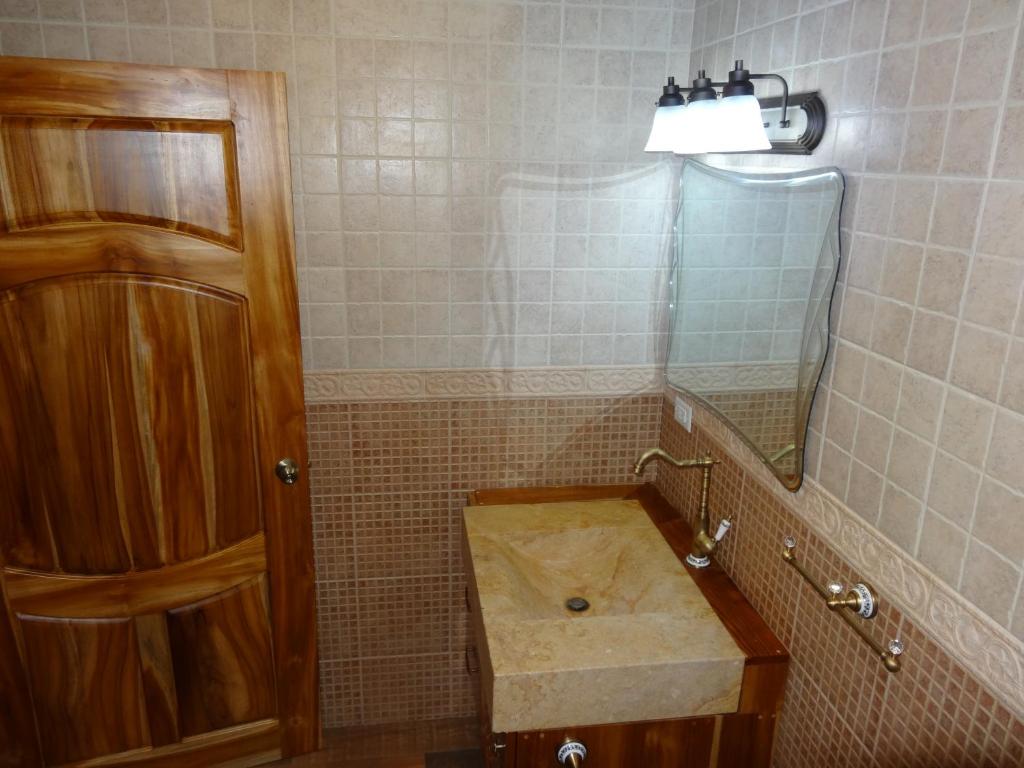 Koupelna v ubytování Hotel-Boutique Patampa