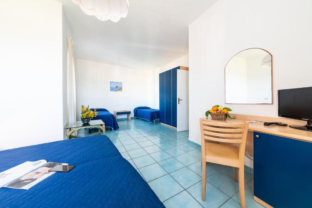 TV a/nebo společenská místnost v ubytování B&B Verde