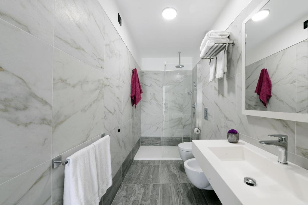 Kúpeľňa v ubytovaní Best Western Hotel Principe di Lampedusa
