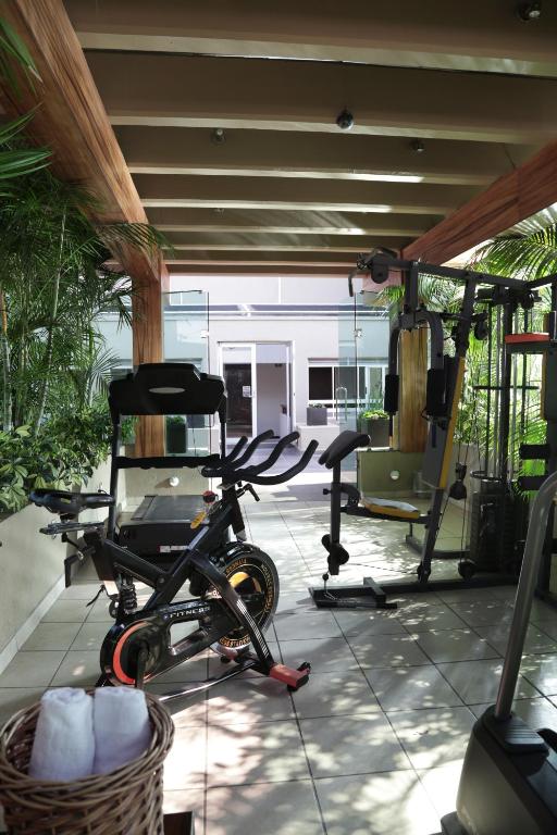 Fitness centrum a/nebo fitness zařízení v ubytování Mesón Ejecutivo Guadalajara Minerva - Av México