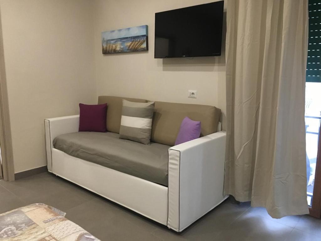 TV a/nebo společenská místnost v ubytování Lollo's Home
