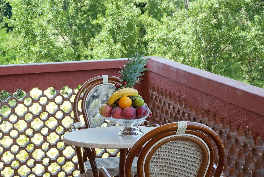 Μπαλκόνι ή βεράντα στο Pinewood Hotel Rome