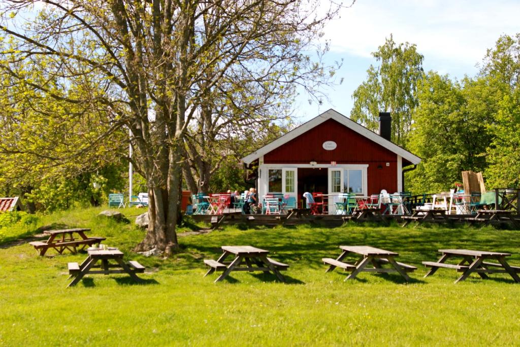 Zahrada ubytování Notholmen, Tyresö