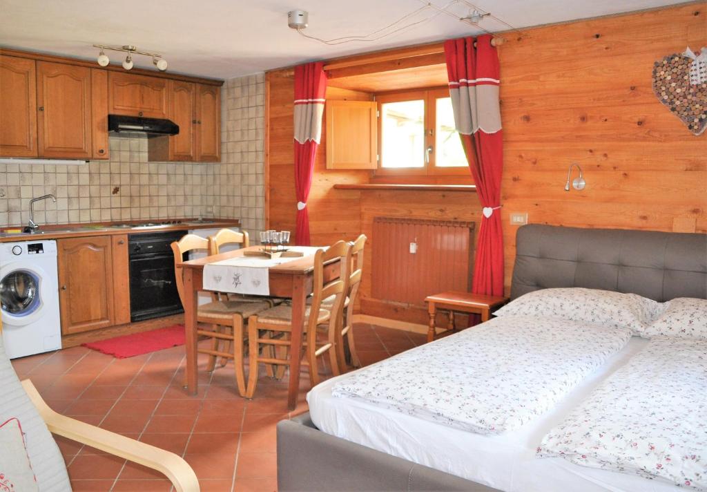 Flora Alpina apartments-Residenza Verdebjo - Studio