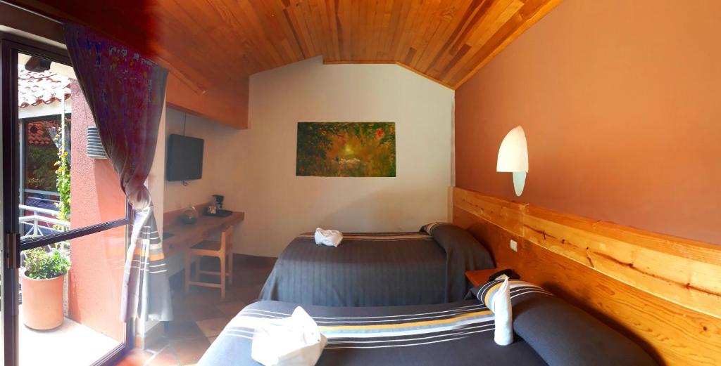 Posezení v ubytování Axkan Arte Hotel