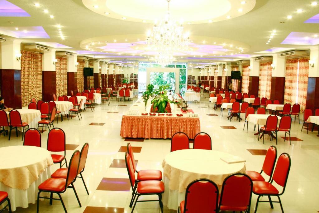 Restaurace v ubytování Angella Hotel