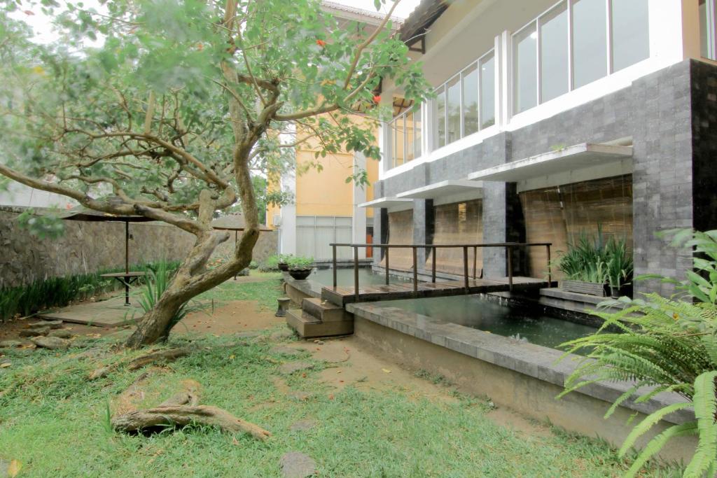 Zahrada ubytování University Hotel Yogyakarta