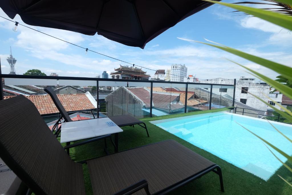 Bazén v ubytování 38PC Boutique Hotel nebo v jeho okolí