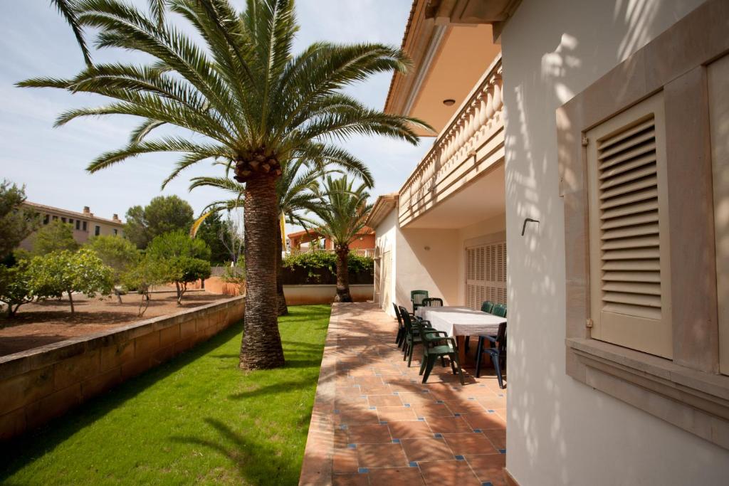 Zahrada ubytování Villa Sa Coma