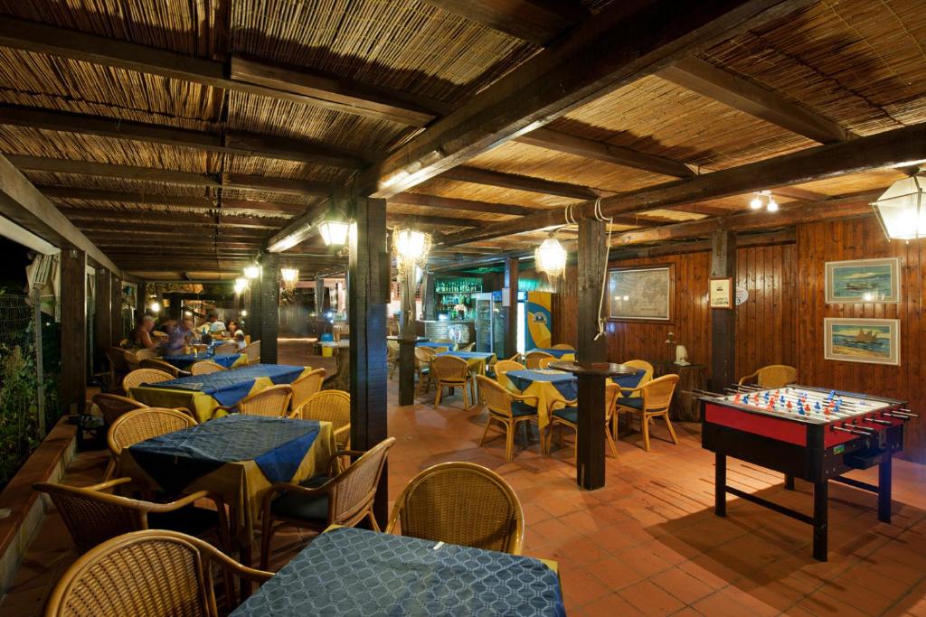 Restaurace v ubytování Hotel Casa Rosa