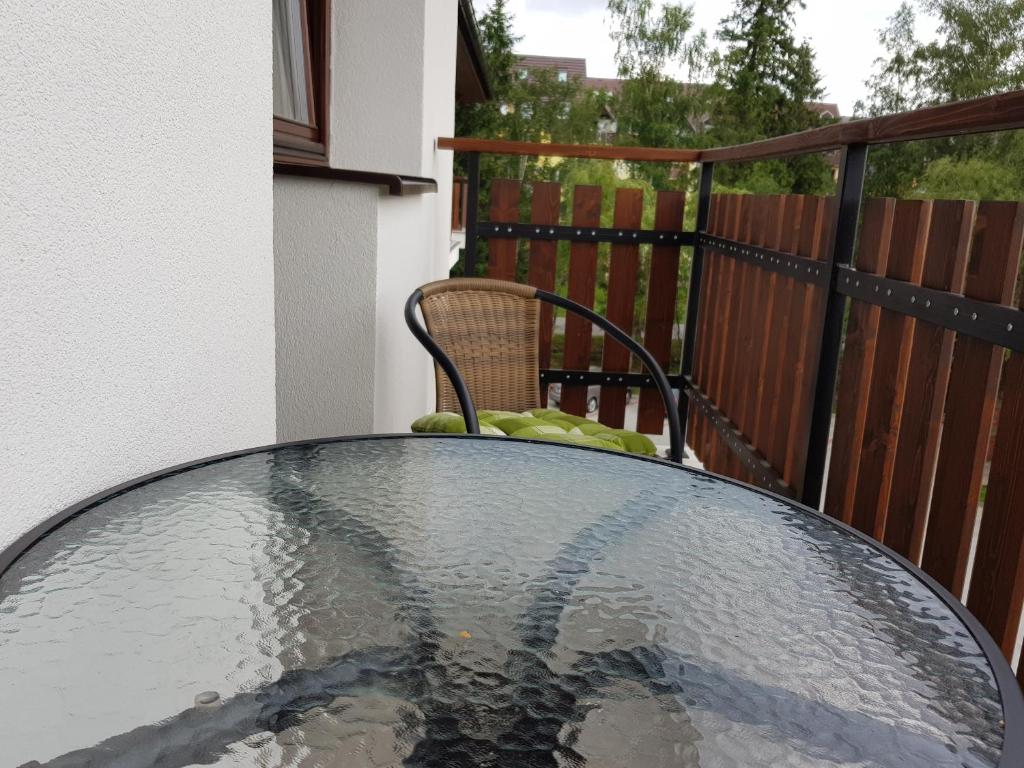 Balkón alebo terasa v ubytovaní Apartmán pod Štítom