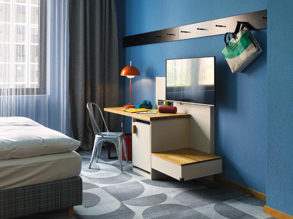 Cama ou camas em um quarto em 25hours Hotel The Trip