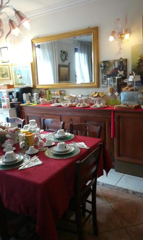 Jedlo v ubytovaní bed & breakfast alebo blízkom okolí
