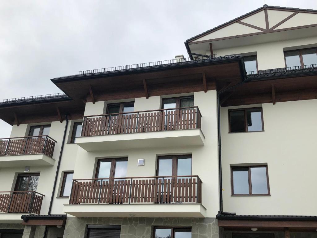 Balkón alebo terasa v ubytovaní Apartmán pod Štítom