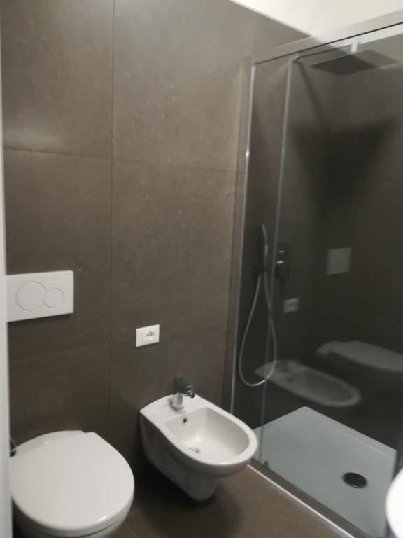 Koupelna v ubytování Garda Guest House