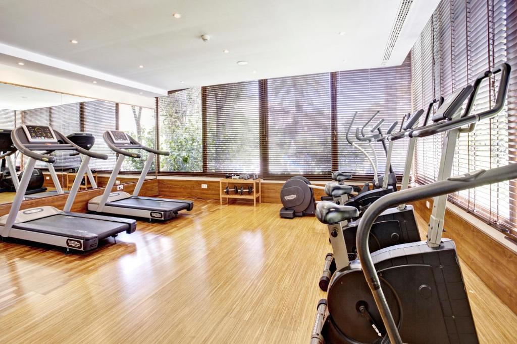 Fitness centrum a/nebo fitness zařízení v ubytování Grupotel Nilo & Spa
