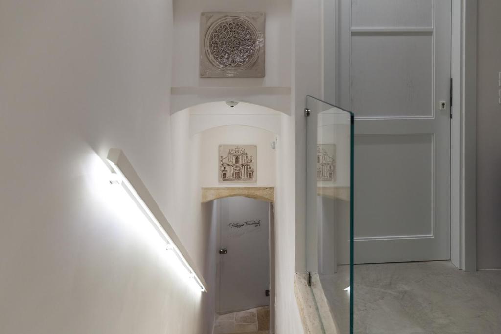 A bathroom at Palazzo Fiscaiolo