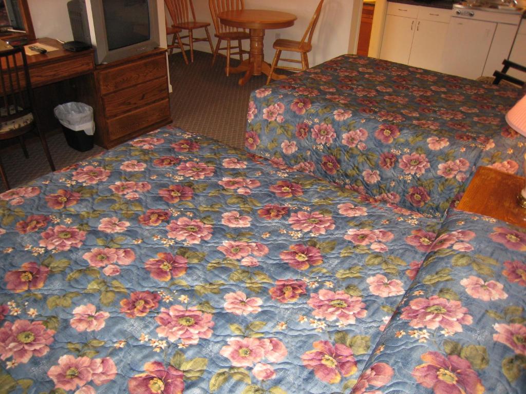 Postel nebo postele na pokoji v ubytování Best Continental Motel