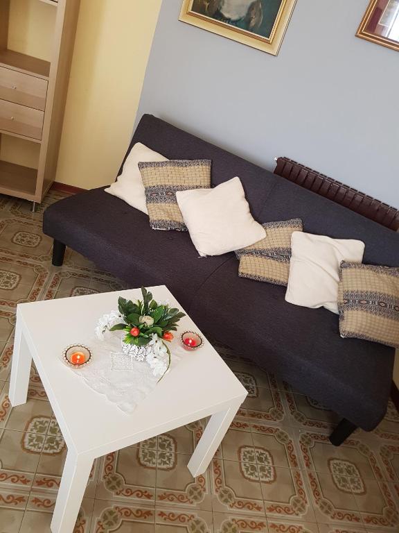 Posezení v ubytování B&B Dolce Casa