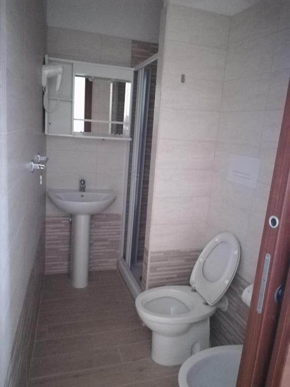 Koupelna v ubytování B&B Belvedere