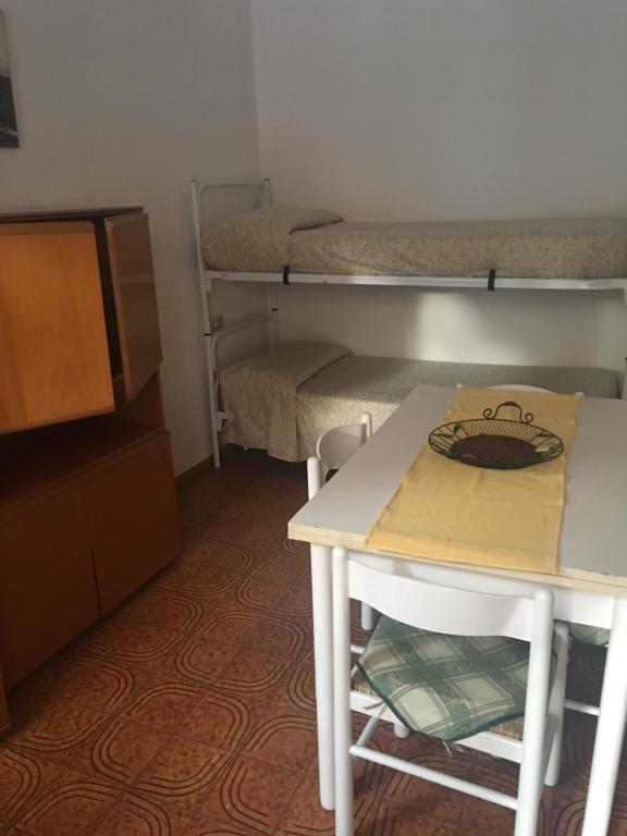 Kuchyň nebo kuchyňský kout v ubytování Residence La Quiete