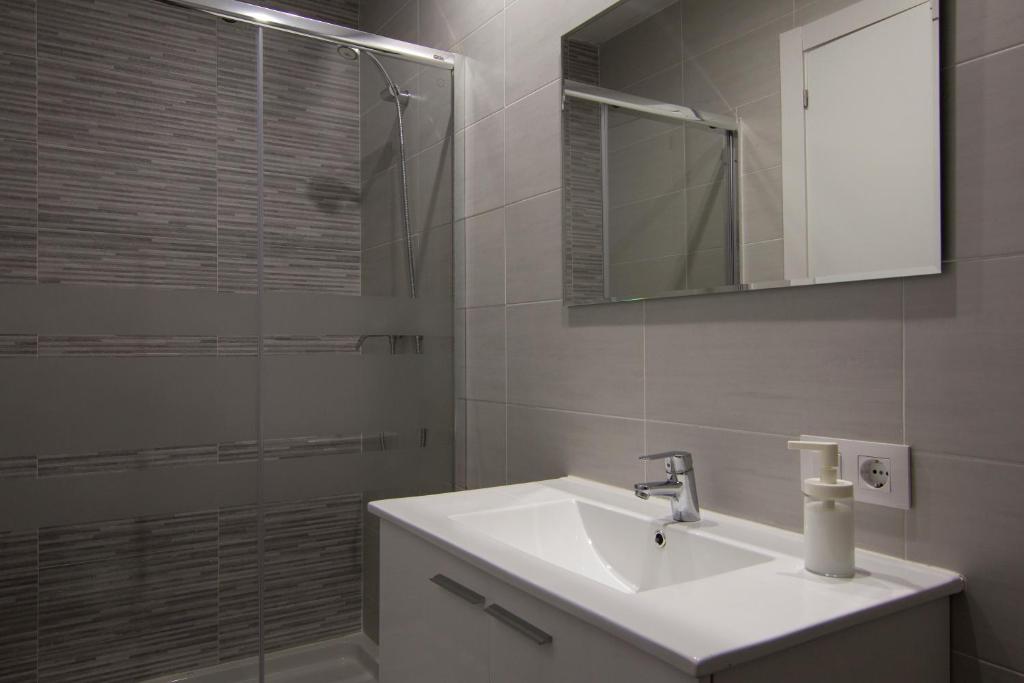 A bathroom at Home Family