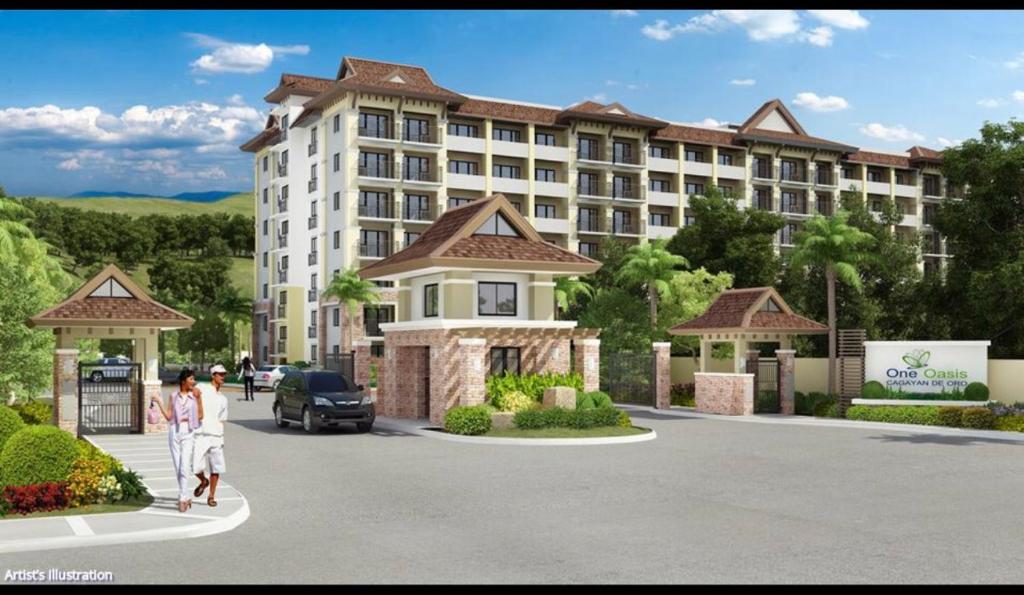 a rendering of a rendering of a hotel at Fully Furnished 1BR Condo Unit in Cagayan de Oro