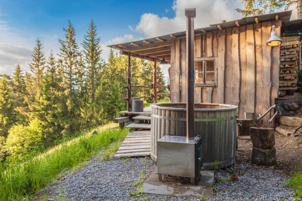 Zahrada ubytování Rinderberg Lodge