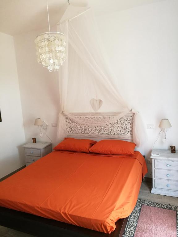 Postel nebo postele na pokoji v ubytování Beach House Salento